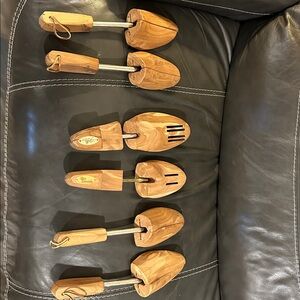 Wooden Shoe Trees 3 pairs